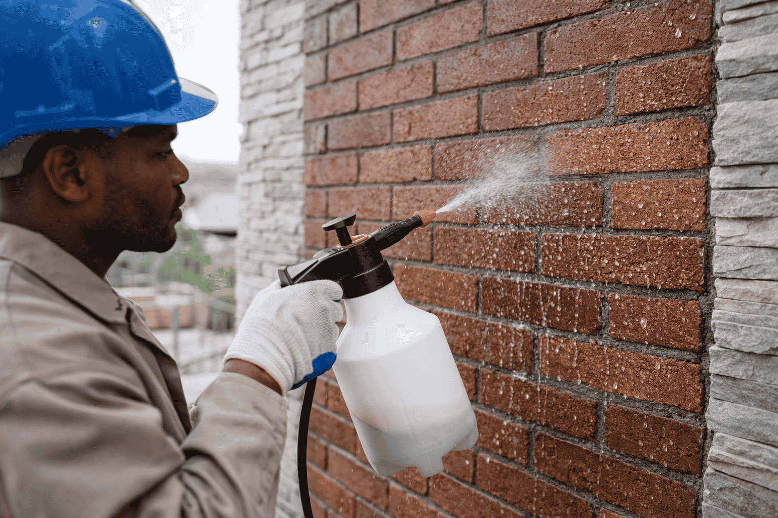 Water repellent treatments for masonry